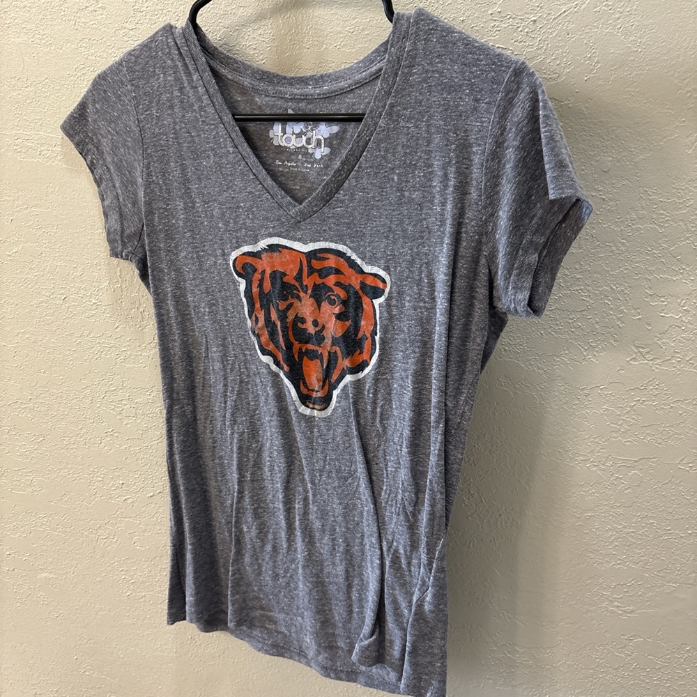 Touch by Alyssa Milano Gray Chicago Bears Tee